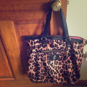 Oversized Juicy Couture Leopard Purse